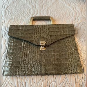 Briefcase style vintage bag